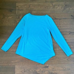 Coolibar UPF 50+ Blue Long Sleeve Shirt